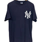 Vintage Majestic New York Yankees Jeter Baseball Graphic Tee Size Large