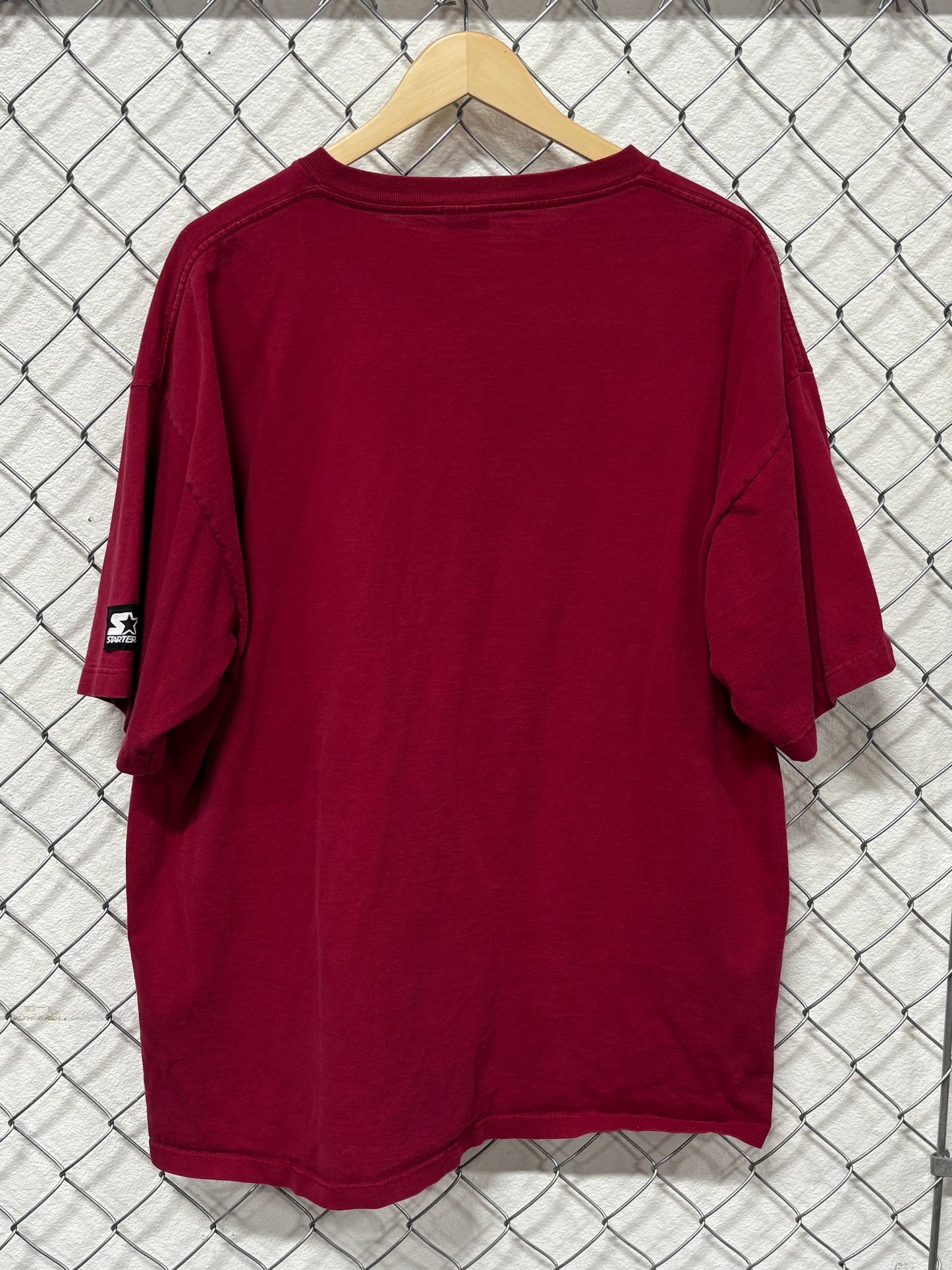 Vintage 90's Starter San Francisco 49ers NFL Logo Tee Size XL