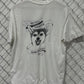 Vintage 90's Burlington Huskies Mascot Graphic Tee Size Large