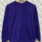 Vintage 90's Fruit of the Loom Women's Purple Blank Crewneck Size Large