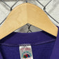 Vintage 90's Fruit of the Loom Women's Purple Blank Crewneck Size Large
