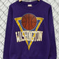 Vintage 90's Washington Huskies Basketball Crewneck Sweater Size Large