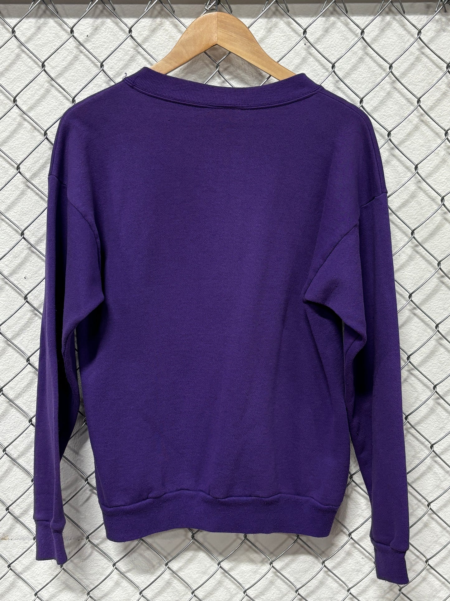 Vintage 90's Washington Huskies Basketball Crewneck Sweater Size Large