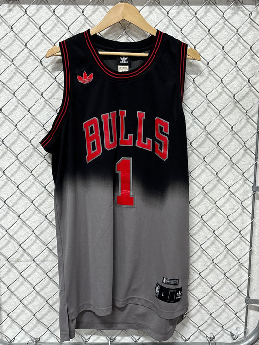 Chicago Bulls Derrick Rose #1 Basketball Jersey Size Large