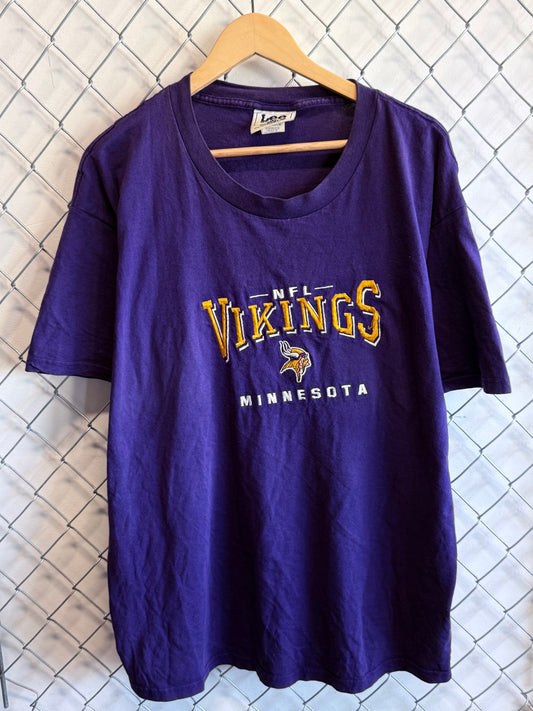 Vintage Minnesota Vikings NFL Logo Graphic Tee Size XL