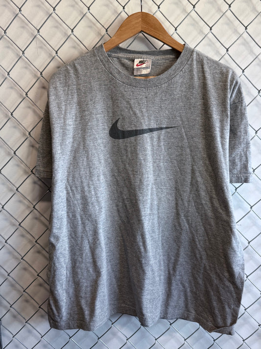 Vintage 90's Nike Big Swoosh Graphic Tee Size Large