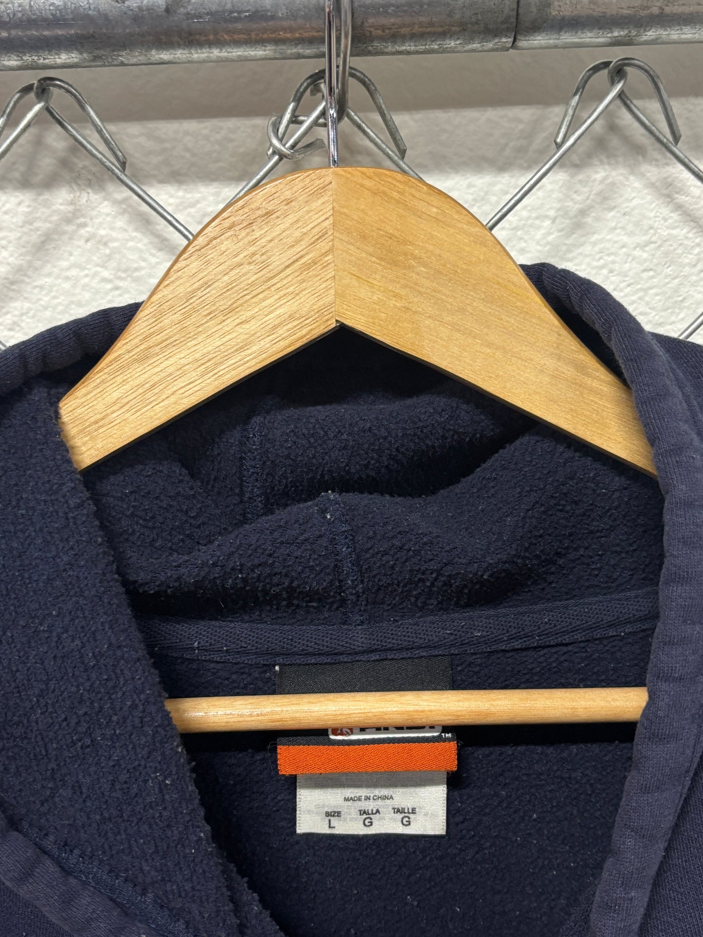 Vintage Y2K And 1 Basketball Blue Hoodie Size Large