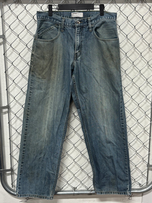 Vintage Y2K Levi's Silver Tab Baggy Denim Jeans Size 32x32