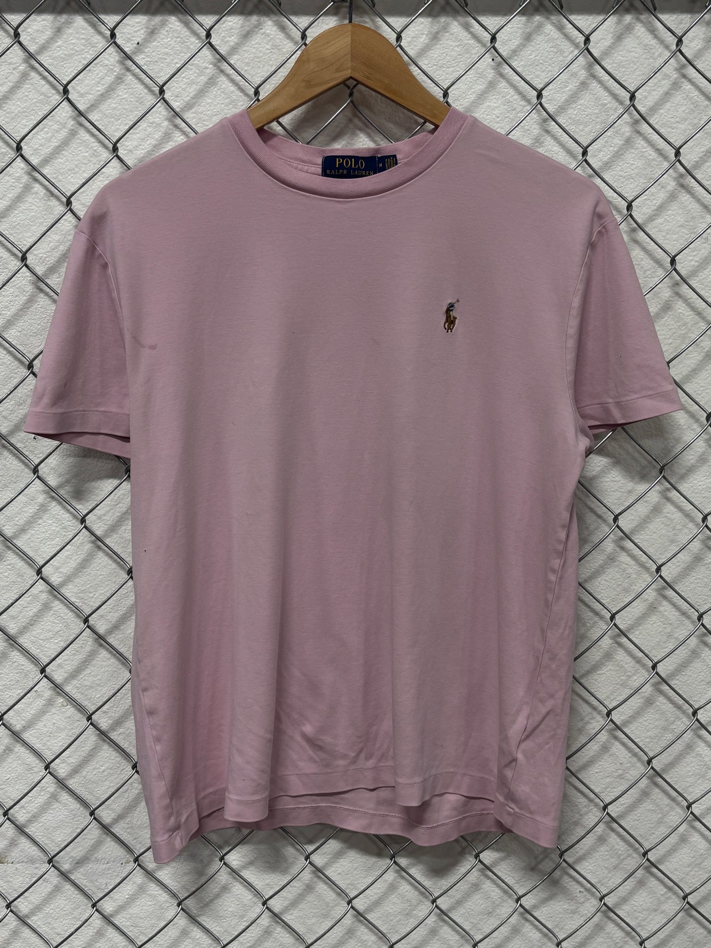 Polo Ralph Lauren Pink Classic Logo Tee Size Medium