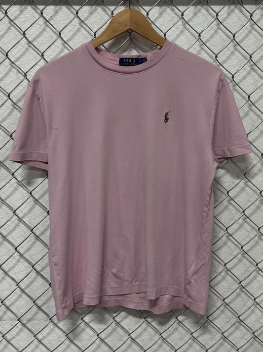 Polo Ralph Lauren Pink Classic Logo Tee Size Medium