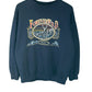 Vintage 90's Tultex Forever Wild Deer Nature Graphic Crewneck Size Large