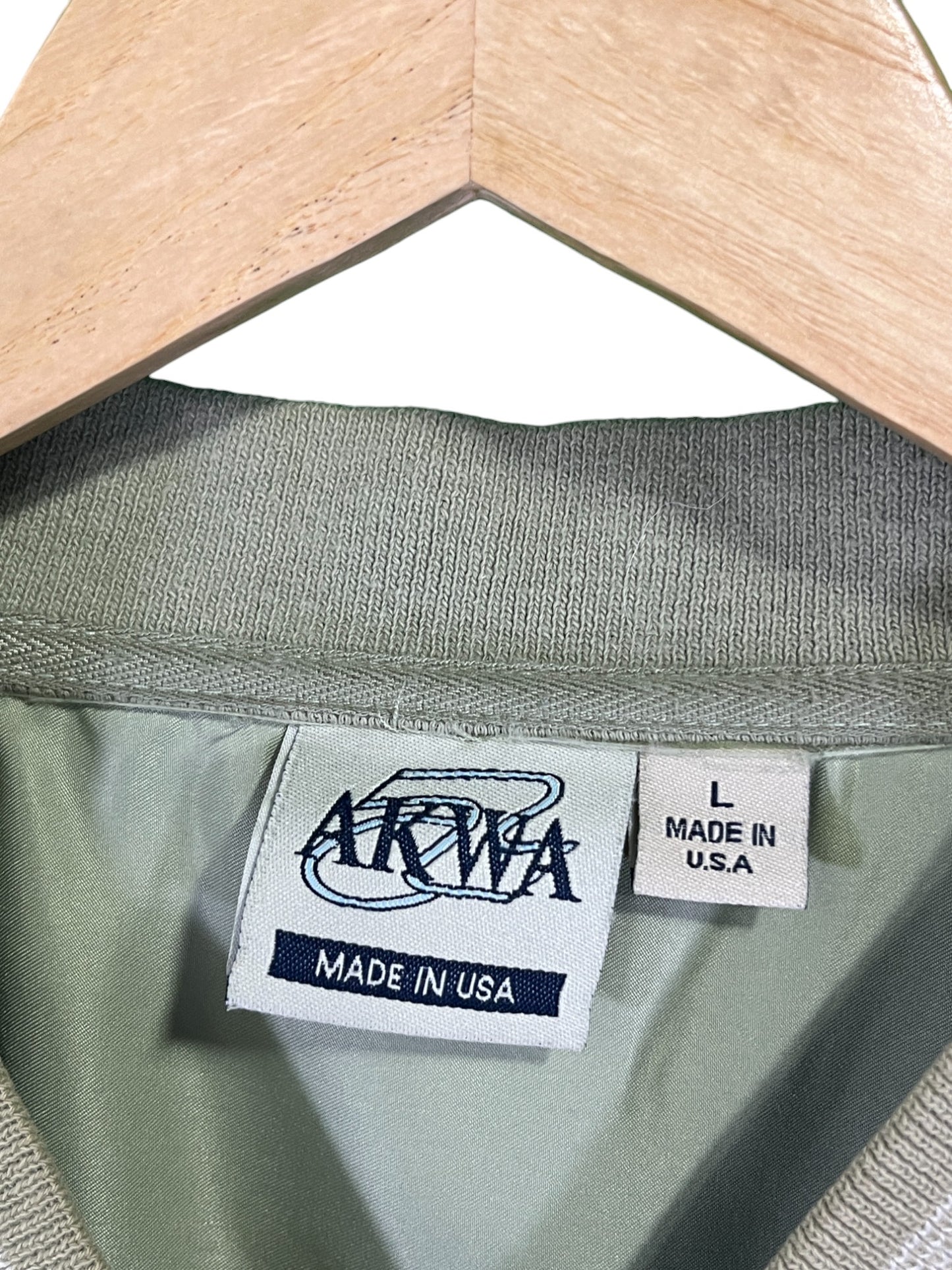 Vintage 90's AKWA International Brotherhood Teamsters Quarter Zip Size Large