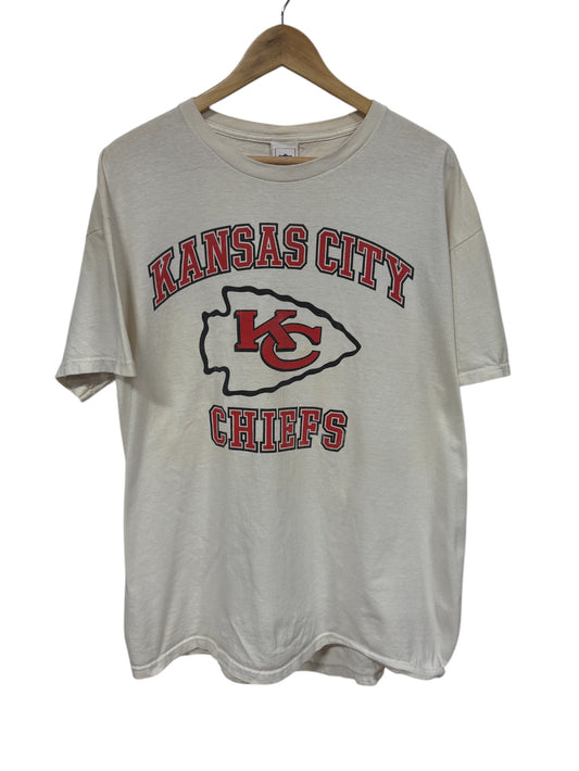 Vintage 00's Kansas City Chiefs Logo Graphic Tee Size XL