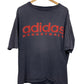 Vintage 90's Adidas Basketball Faded Graphic Tee Size Large