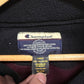Vintage Y2K Champion Red Zip Up Fleece Size Large