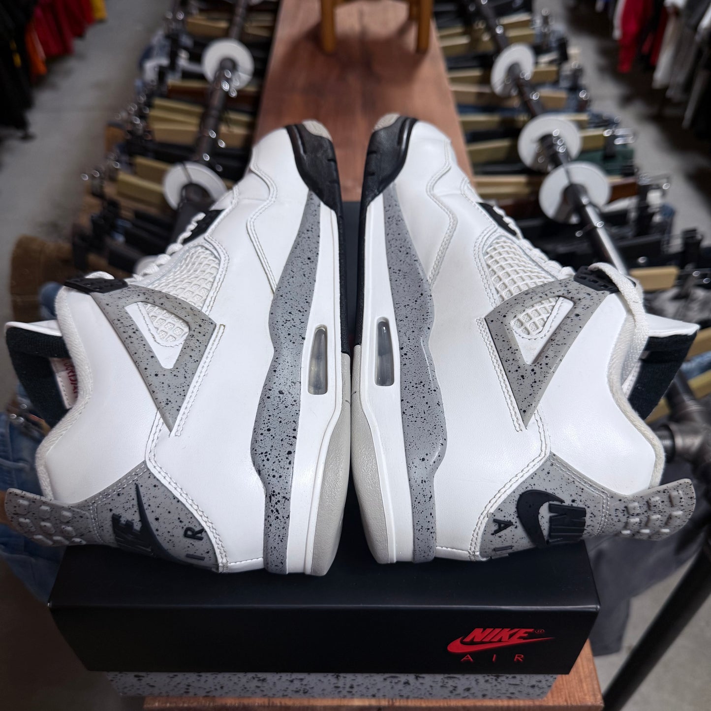 Jordan 4 'White Cement' Size 11