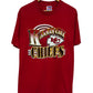 Vintage 90's Kansas City Chiefs Logo Graphic Tee Size Large