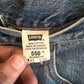 Vintage Y2K Levi's 550 Relaxed Fit Denim Jeans Size 34x30