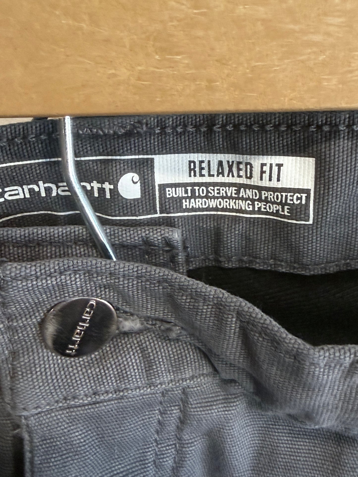 Carhartt Grey Carpenter Pants Size 36x32
