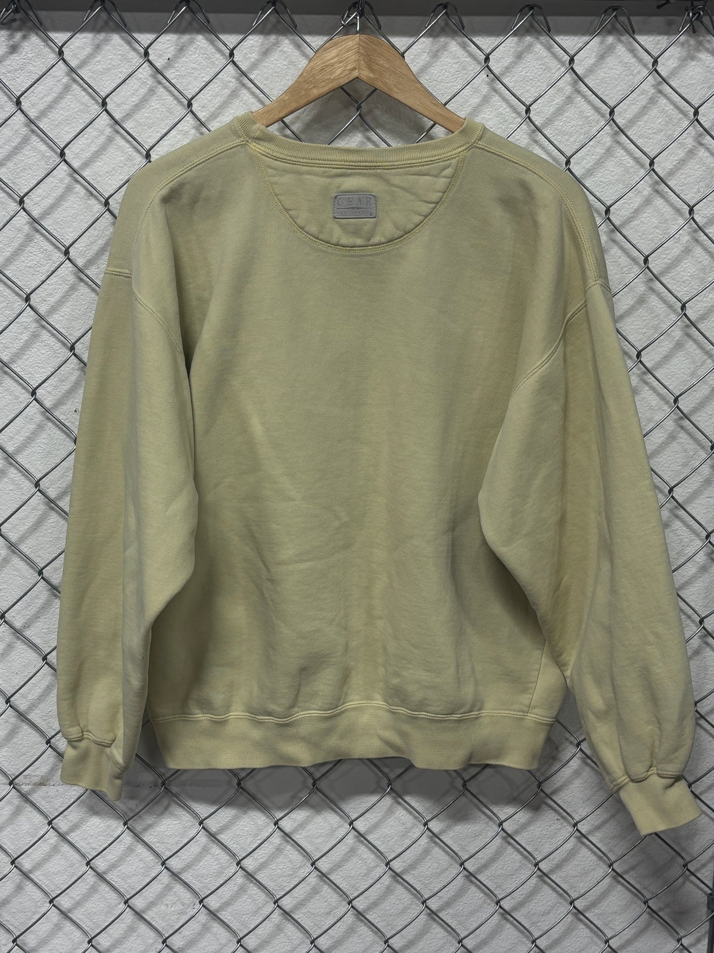 Vintage Montana State University Billings Yellow Sweater Size Medium