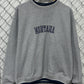 Vintage 90's Montana State University Grey Spellout Sweater Size Large