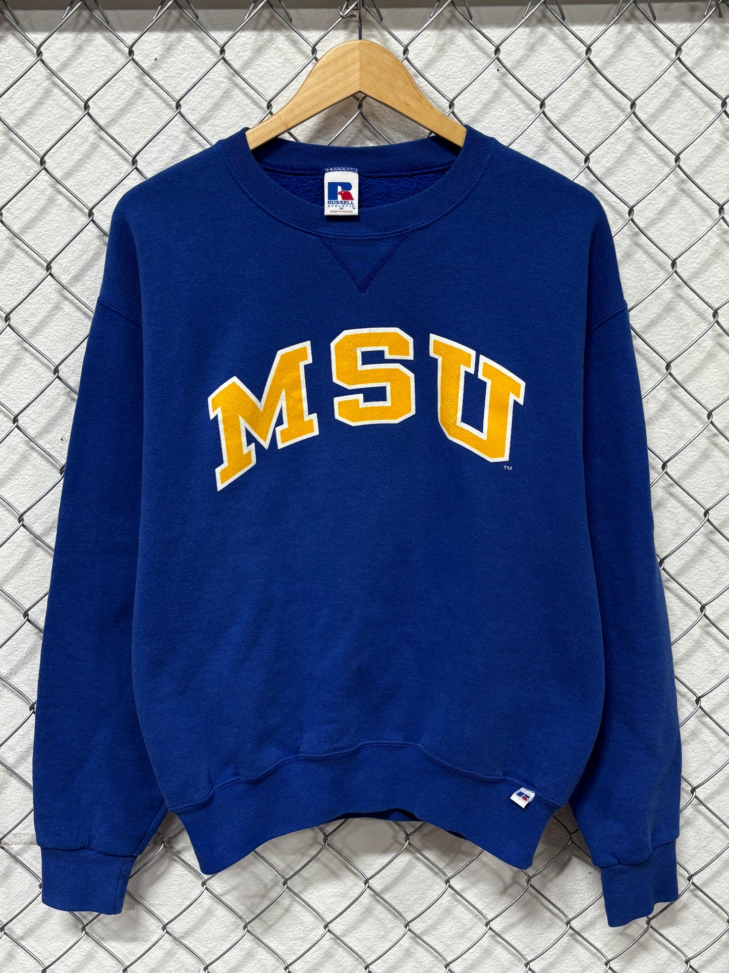Vintage 90's Russell Athletic Montana State University Sweater Size Medium