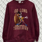 Vintage 90's Looney Tunes Go Long Touchdown Bugs Bunny Sweater Size Medium