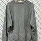 Vintage 90's Nike Grey Small Swoosh Crewneck Sweater Size Large