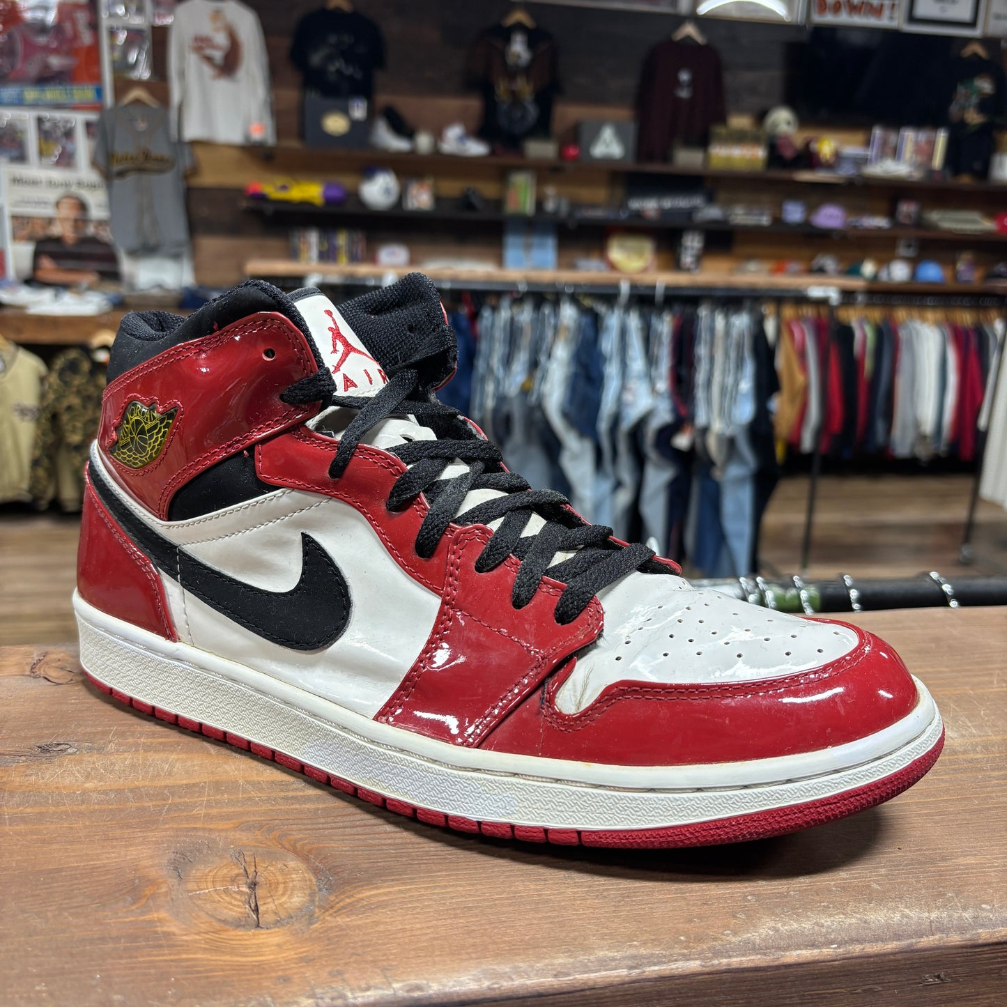 Jordan 1 'Patent Chicago Bulls (2003)' Size 12