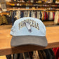 Vintage 90's Pro Line UNC Tar Heels Fitted Hat Size 7 1/8