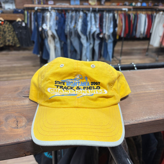 Montana State Track and Field Championship Hat