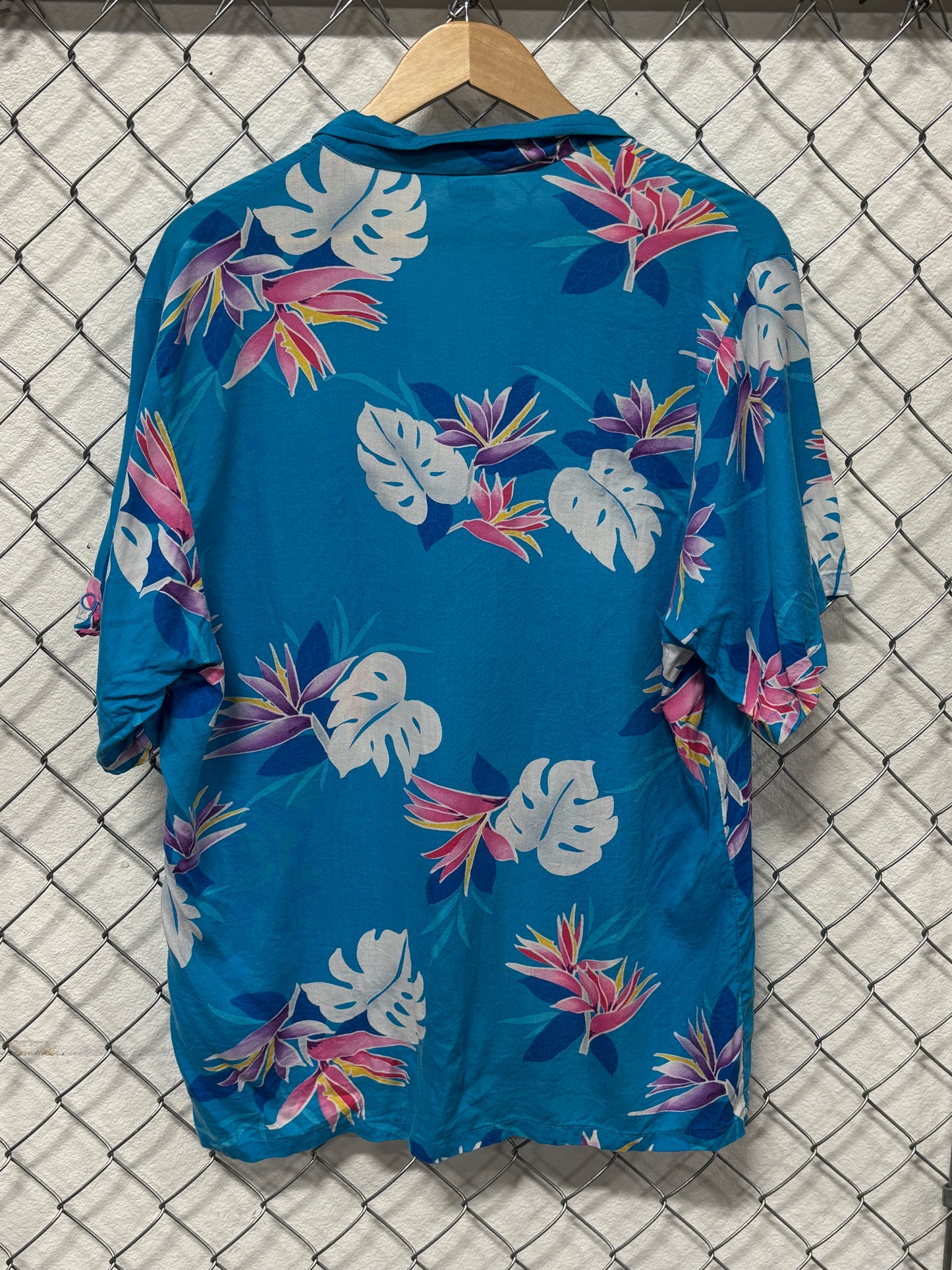 Vintage 90's OP Ocean Pacific Hawaiian Vacation Style Shirt Size XL