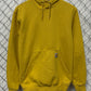 Carhartt Yellow Loose Fit Classic Hoodie Size XS