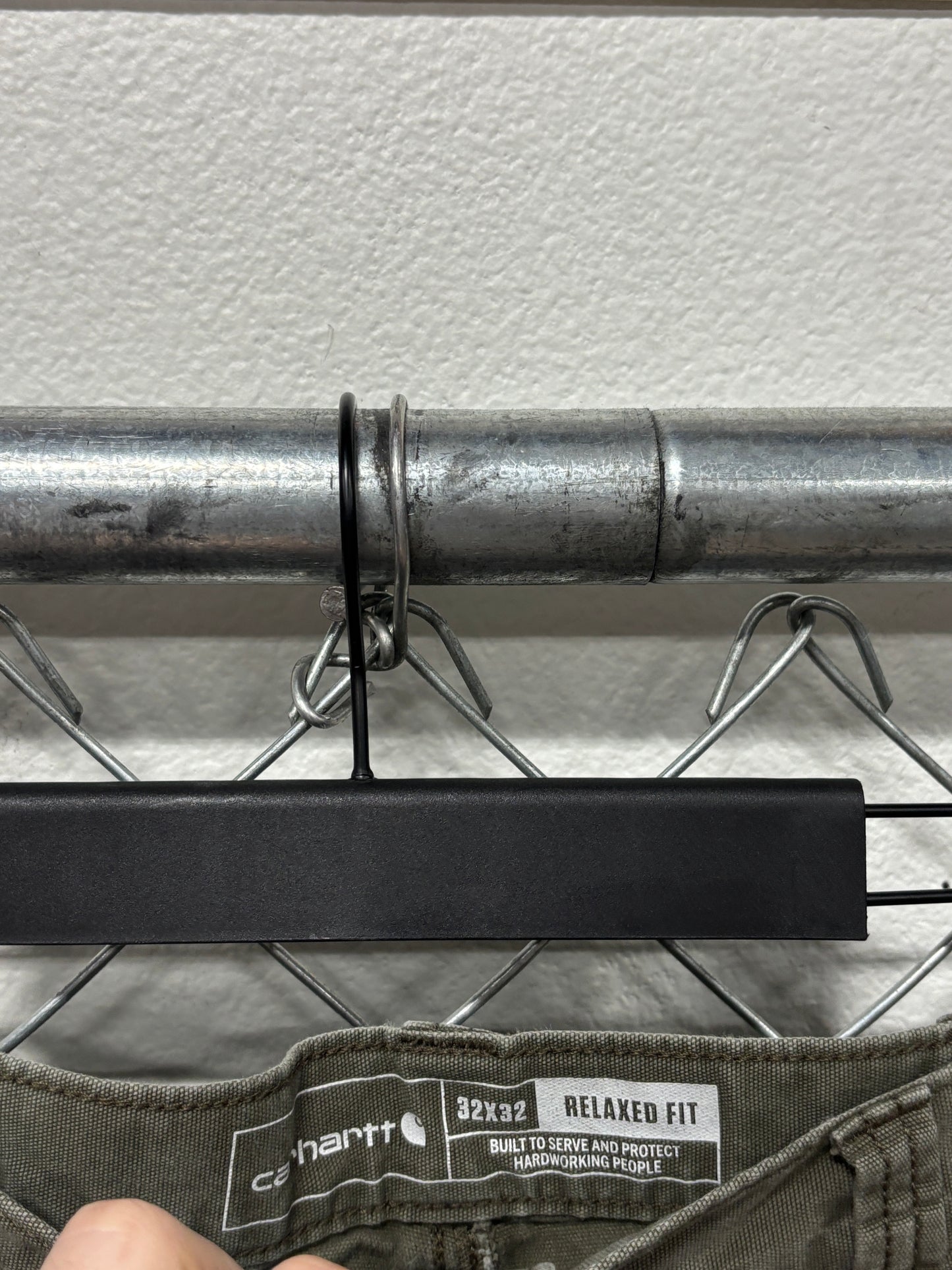 Carhartt Moss Green Double Knee Carpenter Pants Size 32x32