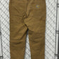 Carhartt Brown Double Knee Carpenter Pants Size 38x32