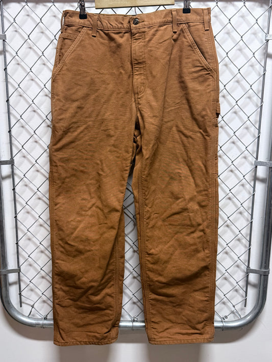 Carhartt Brown Carpenter Pants Size 36x32