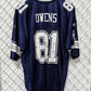 Vintage Reebok Dallas Cowboys Terrell Owens Jersey Size Large