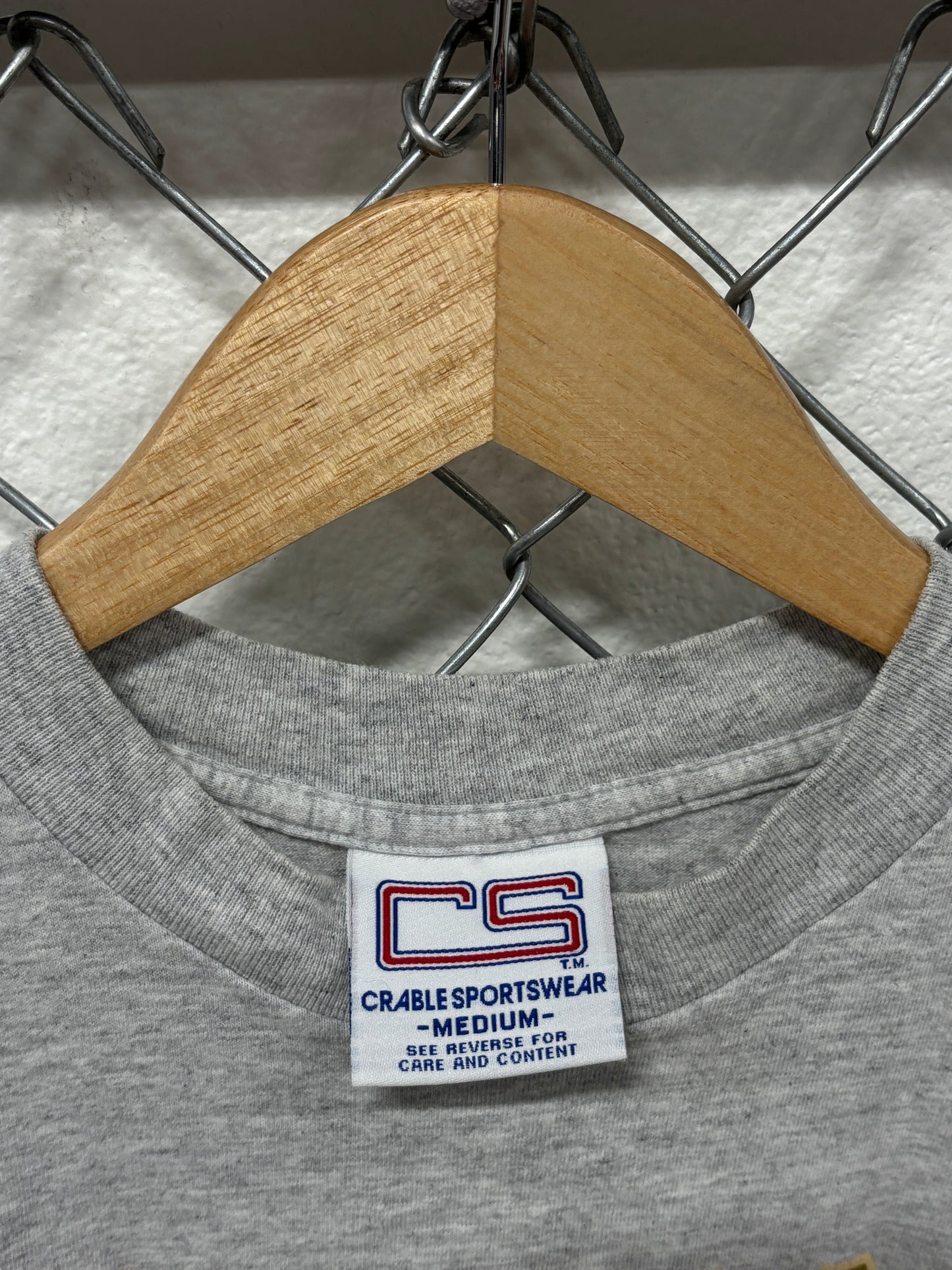 Vintage 90's University of Montana Grizzlies Crest Collegiate Tee Size Medium