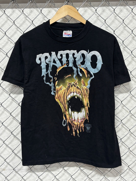 Vintage 90's Tattoo Magazine Graphic Tee Size Medium