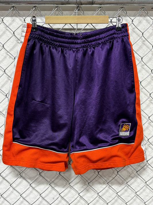 Phoenix Suns Old School NBA Logo Shorts Size Large