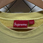 Supreme FW22 Pale Yellow Box Logo Crewneck Size Large