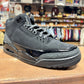 Jordan 3 'Black Cat' Size 9 (DS)