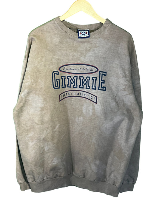 Vintage 90's Gimmie International Upcycled Crewneck Sweater Size Medium