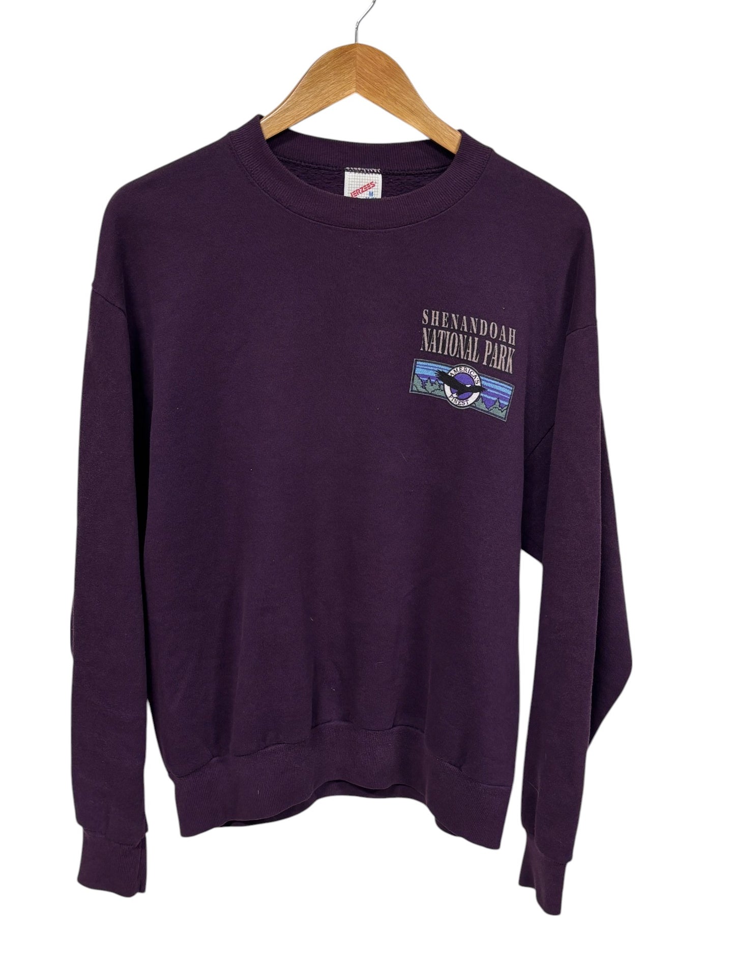 Vintage 90's Jerzees Shenandoah National Park Crewneck Sweater Size Medium