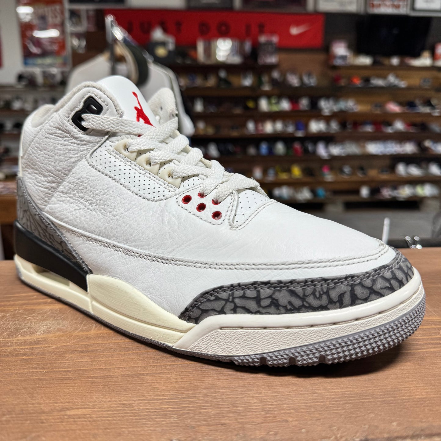 Jordan 3 'White Cement Reimagined' Size 8