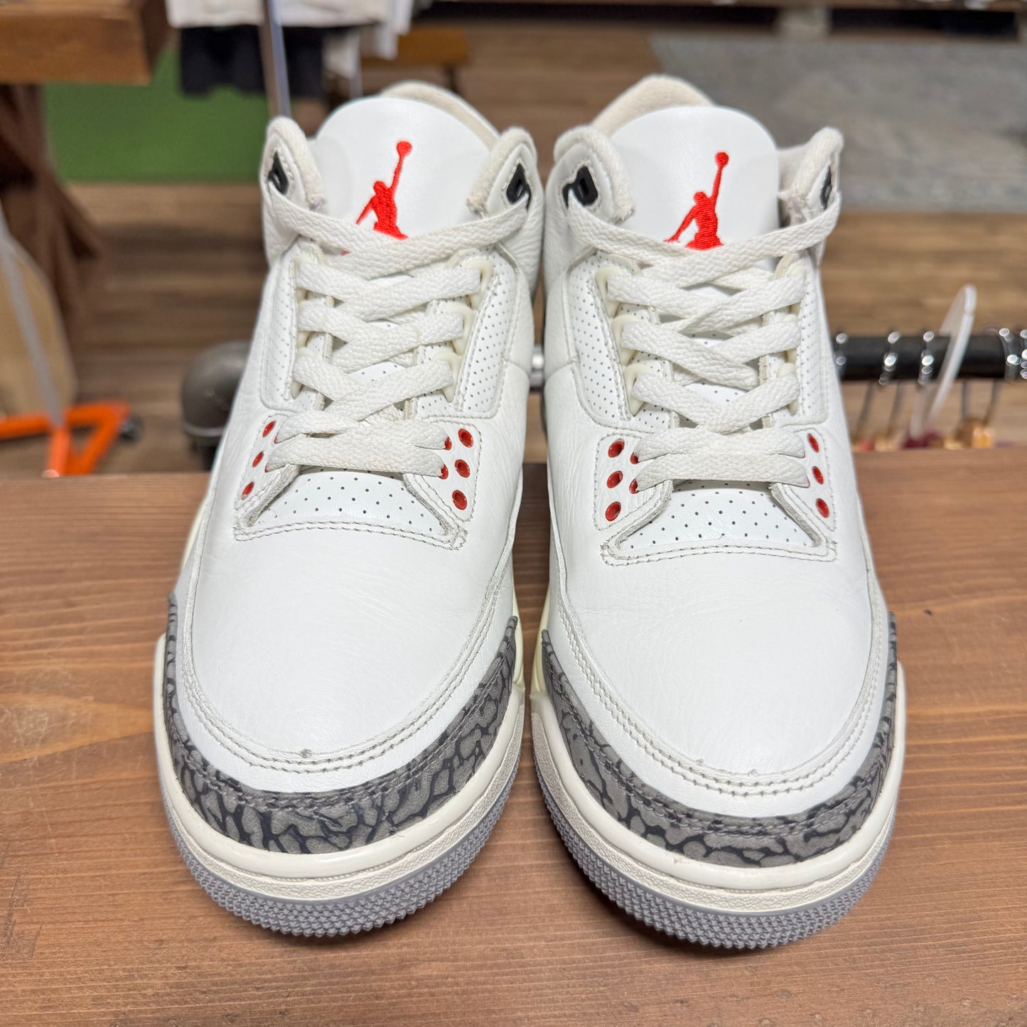 Jordan 3 'White Cement Reimagined' Size 8