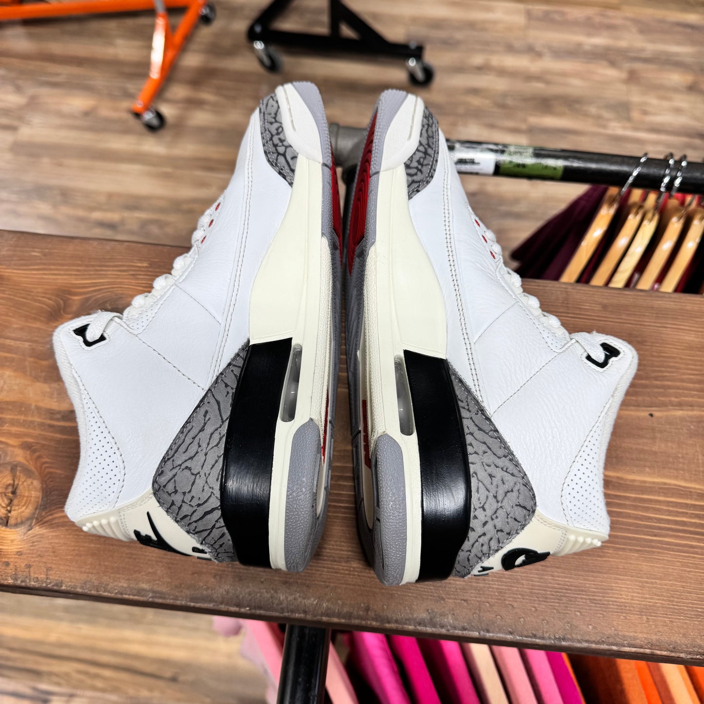 Jordan 3 'White Cement Reimagined' Size 8