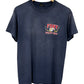 Vintage 80's Screen Stars FDNY Turkey Trot Faded Graphic Tee Size Medium