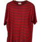 Vintage 90's Reebok Striped Spell Out Tee Size XL