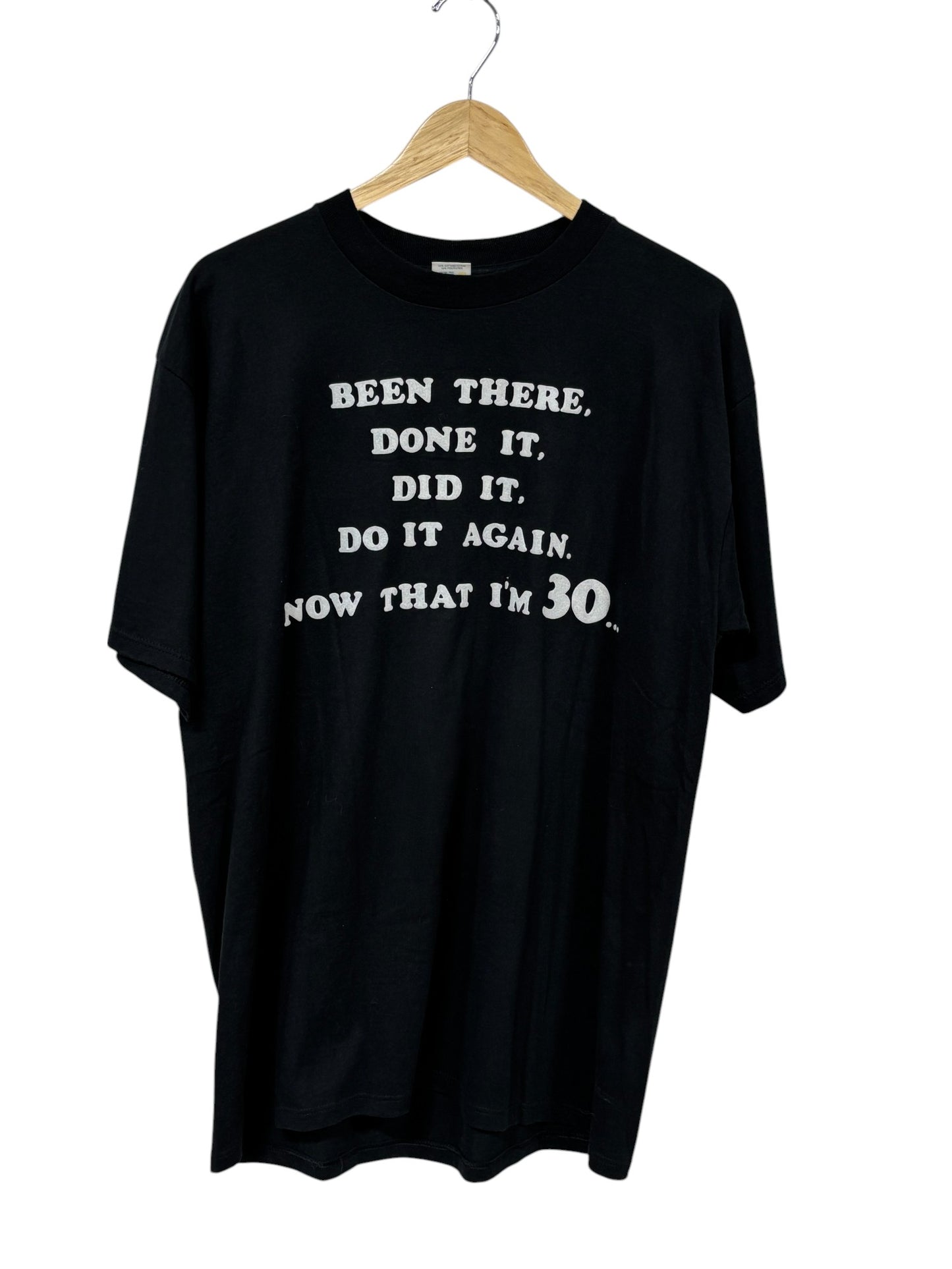 Vintage 90's Buck Off Been There Done That Graphic Tee Size XL